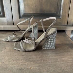 Mercedes Castillo McKelise Platinum Evening Shoes